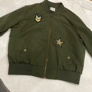 Hippie Rose size Medium bomber jacket